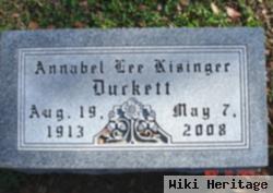 Annabel Lee Kisinger Duckett