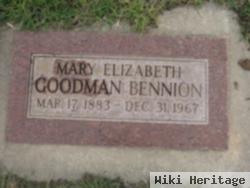 Mary Elizabeth Goodman Bennion