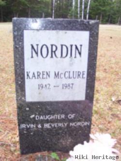 Karen Nordin Mcclure