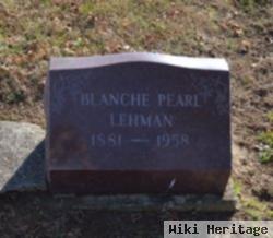 Blanche Pearl Lehman