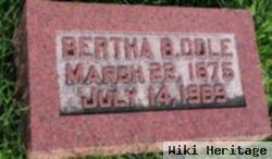 Bertha B Cole