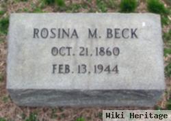 Rosina Mary Beyer Beck