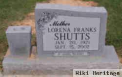 Lorena Luella Franks Shutts