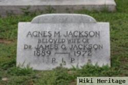 Agnes M Jackson