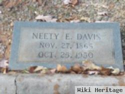 Neety E Davis