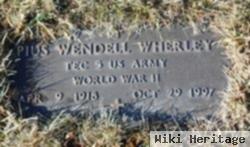 Pius Wendell "jack" Wherley