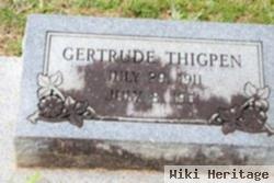 Gertrude Eubanks Thigpen