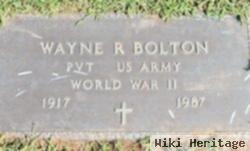 Wayne R. Bolton