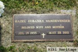 Hazel O'guynn Eubanks Vandevender