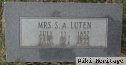 Mrs S. A. "annie" Bennett Luten