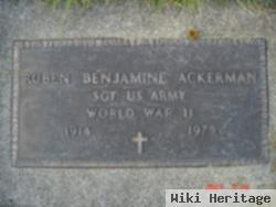 Sgt Ruben Benjamine Ackerman