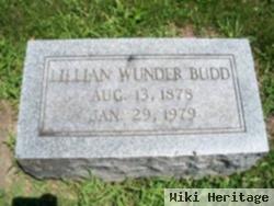 Lillian Mae Wunder Budd