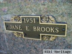 Jane E Brooks