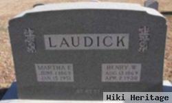 Martha E. Laudick