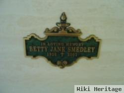 Betty Jane Sitton Smedley