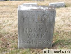 Mary A. Bonnett Yoak