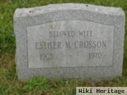 Esther M. Crosson