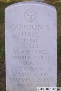 Gordon E Hall