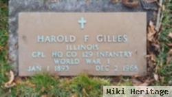 Harold F Gilles