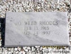 Jo Webb Rhodes