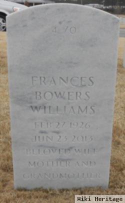 Frances Bowers Williams