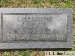 Mary Christine Mccaslin Cruce