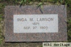 Inga M Larson