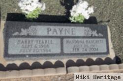 Harry Vearle Payne