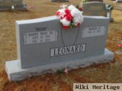 Harry Fred "freddy" Leonard, Sr