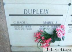 Mabel B. Dupleix