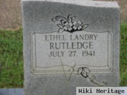 Ethel Landry Rutledge
