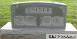 Carl Amos Snider