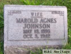 Marold Agnes Johnson