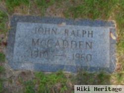 John Ralph Mccadden