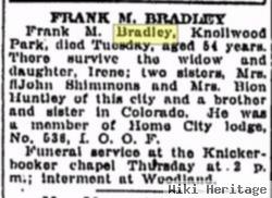 Frank M Bradley