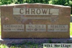 Walter Devault Chrowl