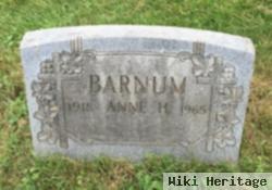 Anne H Barnum