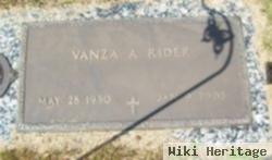 Vanza A. Rider