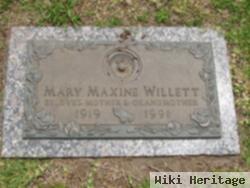 Mary Maxine Willett