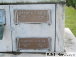 Arthur I Rice