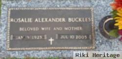 Rosalie Alexander Buckles