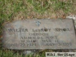 Walter Lee Roy Knox