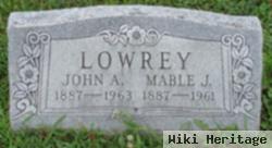 Mable J. Lowrey