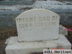 Infant Girl Lane