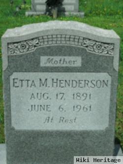 Etta May Posey Henderson