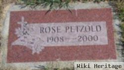 Rose E. Scheiber Petzold