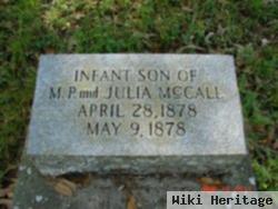 Infant Son Mccall