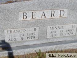 Minnie H Beard