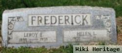 Leroy E Frederick