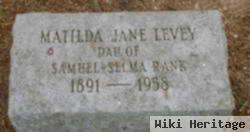 Matilda Jane Rank Levey